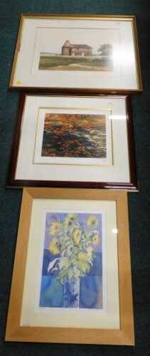 AY Jackson (20thC). The Red Maple, artist signed limited edition print number 94/595,...