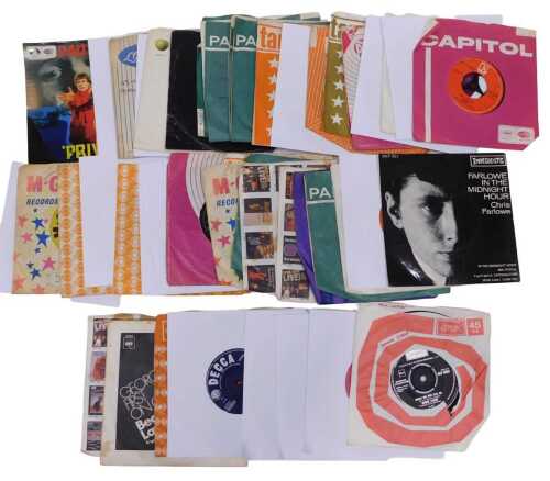 Various records, 45rpm, a large quantity of mainly 1960s popular music to include The Beach Boys...