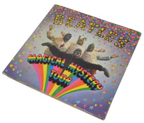 A 45rpm record set, The Beatles, 1967 Magical Mystery Tour, in outer sleeve, the record marked...