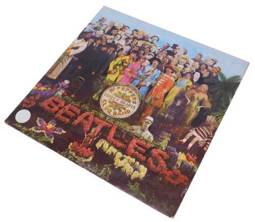 A record, The Beatles, Sgt. Pepper's Lonely Hearts Club Band, 33rpm, Mono, Parlophone, with...