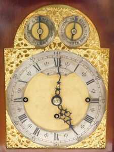 A 19thC mahogany chiming and musical bracket clock, in an elaborate case, with pineapple finial,... - 2