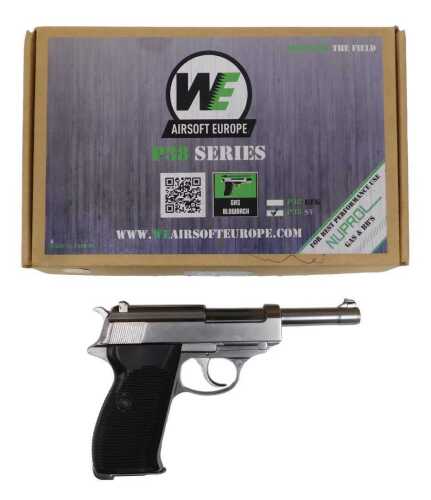 A WES of Europe P38 metal replica CO2 4.5mm BB gun. 
A photographic identity document, either a...