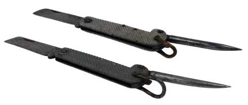 A Royal Navy pattern pen knife/jack knife, the blade marked Myson serial number 21306, aluminium...