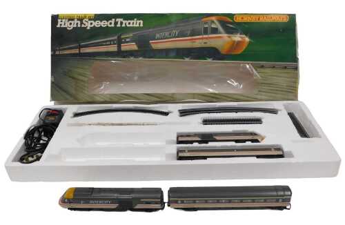 A Hornby Railways OO gauge Intercity electric train set, 43051, comprising locomotives, tender...
