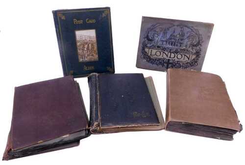 Various postcards, early 20thC and later, greetings cards, polychrome cards, The Lord Bless Your...
