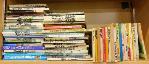 Various Giles annuals, Andy Capp, etc. (a quantity)
