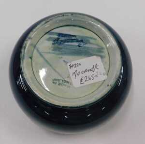 A Moorcroft pottery George VI and Queen Elizbeth ash tray, of compressed circular form,... - 2