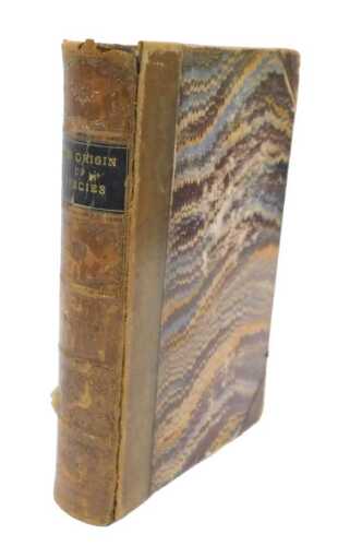 Darwin (Charles). The Origin of Species book, John Murray Albermarle Street Publishing 1884, 6th...