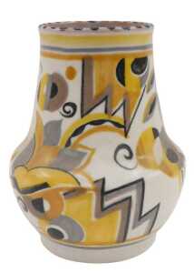 A Carter Stabler and Adams Poole pottery vase, Y E pattern, 15cm high.