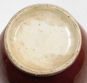A late 19thC Chinese sang-de-boeuf porcelain vase, of baluster form, 32cm high. - 7