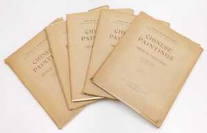 Sir&eacute;n (Osvald). Chinese Paintings in American Collections, portfolios, part I-V, each with forty...