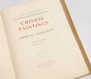 Sir&eacute;n (Osvald). Chinese Paintings in American Collections, portfolios, part I-V, each with forty... - 2