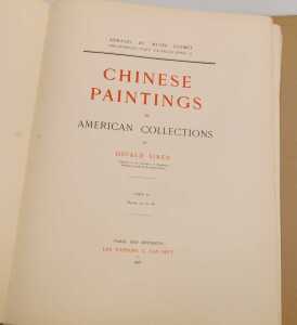 Sir&eacute;n (Osvald). Chinese Paintings in American Collections, portfolios, part I-V, each with forty... - 11