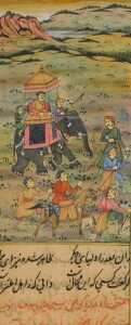 Indian School (20thC). A man and lady undertaking handwashing, watercolour, 27cm x 17cm,... - 5