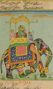Indian School (20thC). A man and lady undertaking handwashing, watercolour, 27cm x 17cm,... - 10