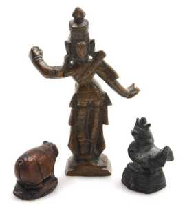 A group of Eastern pottery and collectables, including a Chinese cloisonne Tang style horse,... - 7