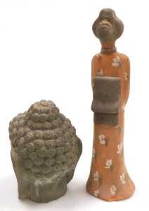 A group of Eastern pottery and collectables, including a Chinese cloisonne Tang style horse,... - 10