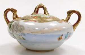 A pair of Japanese Meiji period Satsuma vases, decorated with dragons and immortals, Shimazu... - 11