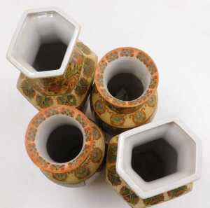 A group of Oriental ceramics, including two pairs of Satsuma vases, and Chinese blue and white... - 13