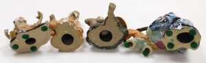 A group of 20thC Chinese Shiwan mudman figures, including fishermen, deities, musician, etc. (2... - 13