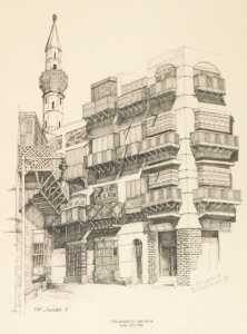 Lito Ysip (Saudi Arabian late 20thC). Old Jeddah IIII, and The Falconeer, limited edition prints,... - 3