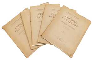 Sir&eacute;n (Osvald). Chinese Paintings in American Collections, portfolios, part I-V, each with forty...