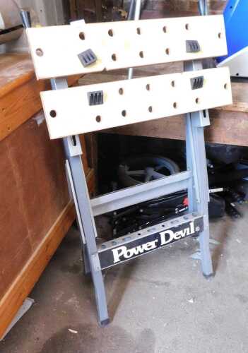 A Power Devil Work Mate.