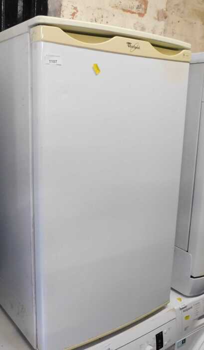 A Whirlpool A class fridge.