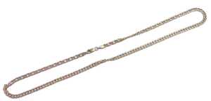 A 9ct gold curb link neck chain, on a lobster claw clasp, 5.0g, 46cm long.