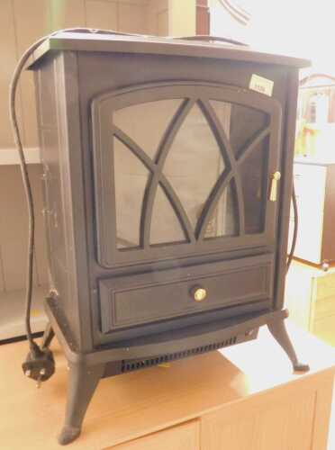 A Coopers electric stove fire, 49cm high.