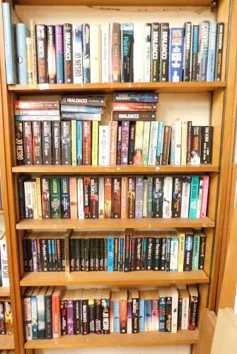 Books, predominantly crime fiction, authors to include Steig Larsson, David Baldacci, Ian Rankin,...