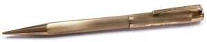A Yard-O-Lead 9ct gold propelling pencil, cased, 27.9g all in. - 2