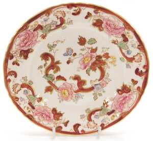 A group of Masons ironstone Mandalay Red pattern vases, together with three graduated hydra jugs,... - 2