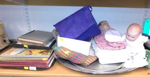 Children's books and toys, to include a Charles Dickens, The Life of Our Lord, first edition,...