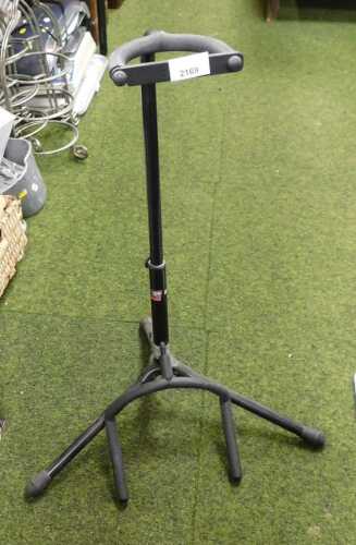 A Stag guitar stand.