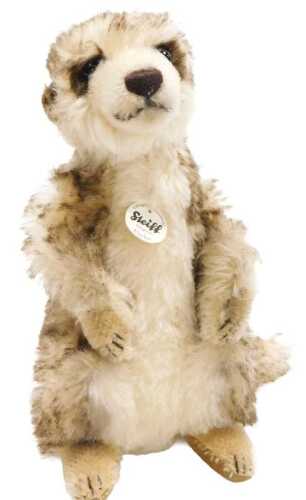 A Steiff Bears Cockie Meerkat, number 045257, with tags, 21cm high.