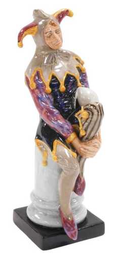 A Royal Doulton figure modelled as The Jester, HN2016.
