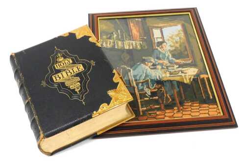 Eadie (Revd. John). The Illustrated National Family Bible, with the commentaries of Scott &...