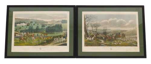 After Walter Harry Hodges (early 19thC). The Chase of the Roebuck, The Death of the Roebuck with...