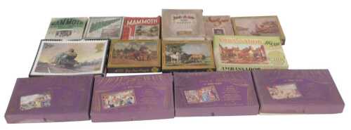Mammoth Chad Valley and other wooden and later jigsaw puzzles, including a GWR puzzle King...