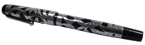 A Parker silver overlaid ballpoint pen.