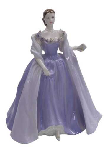 A Coalport porcelain figure of Ella, The Ambassador's Ball, limited edition 1962/7500, for...