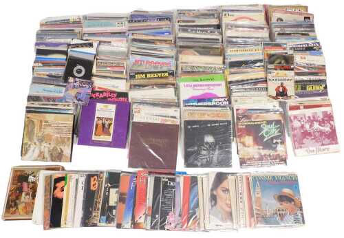 An extensive collection of LPs, including Motown, classical, soul, blues, and pop.