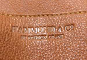 A small leather bag or overnight bag, stamped Hammond and Co by Patrick Grant, and a rucksack... - 3