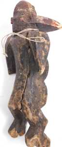 An African tribal fetish, possibly Snoufo, 33cm high. (AF) - 2