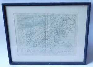 An antiquarian map of The Holy Land, depicting A Description of the land of Gosen and Moses... - 2