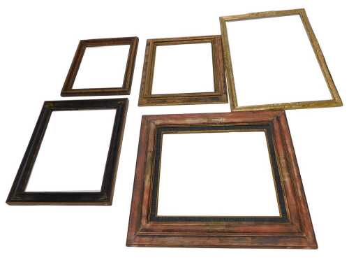 Various picture frames, 99cm x 86cm, etc. (a quantity)