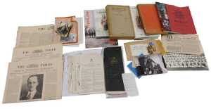 Various militaria, related ephemera, etc., books to include Lumis (William M) Honour The Light...