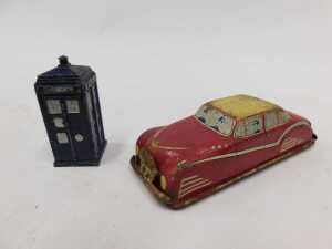 Various toys, diecast vehicles, etc., to include a Dinky Supertoys Express Horsebox hire service,... - 5
