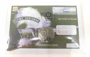 Various cased commemorative coins, to include a Millennium coin set, 1970 GB coin set, cased... - 4